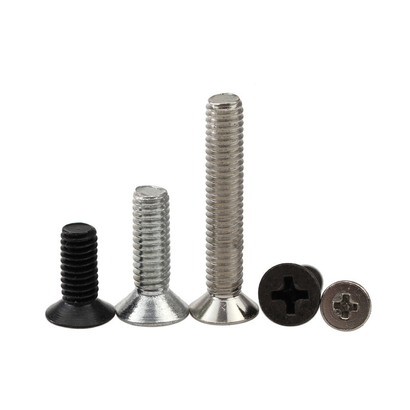 KM cross countersunk head machine screw