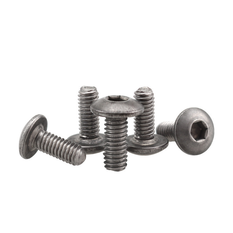 Half round head hexagon socket screw